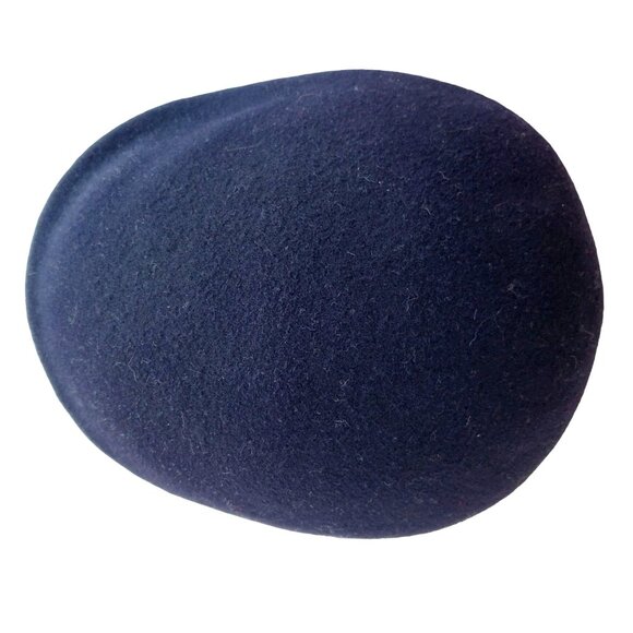 Vintage Flat Cap Failsworth Hat Navy Blue Made in Britain Showerproof NWOT 70s - Picture 6 of 8